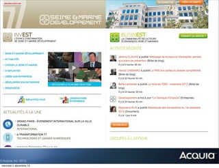 © Acquia, Inc. 2012.
 mercredi 5 décembre 12
 