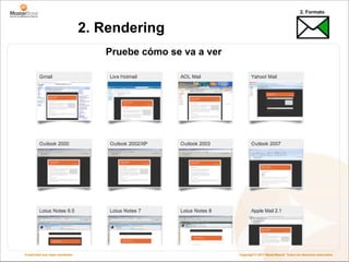 2. Formato


                                   2. Rendering
                                      Pruebe cómo se va a ver




Creatividad que logra resultados                                Copyright © 2011 MasterBase®. Todos los derechos reservados
 