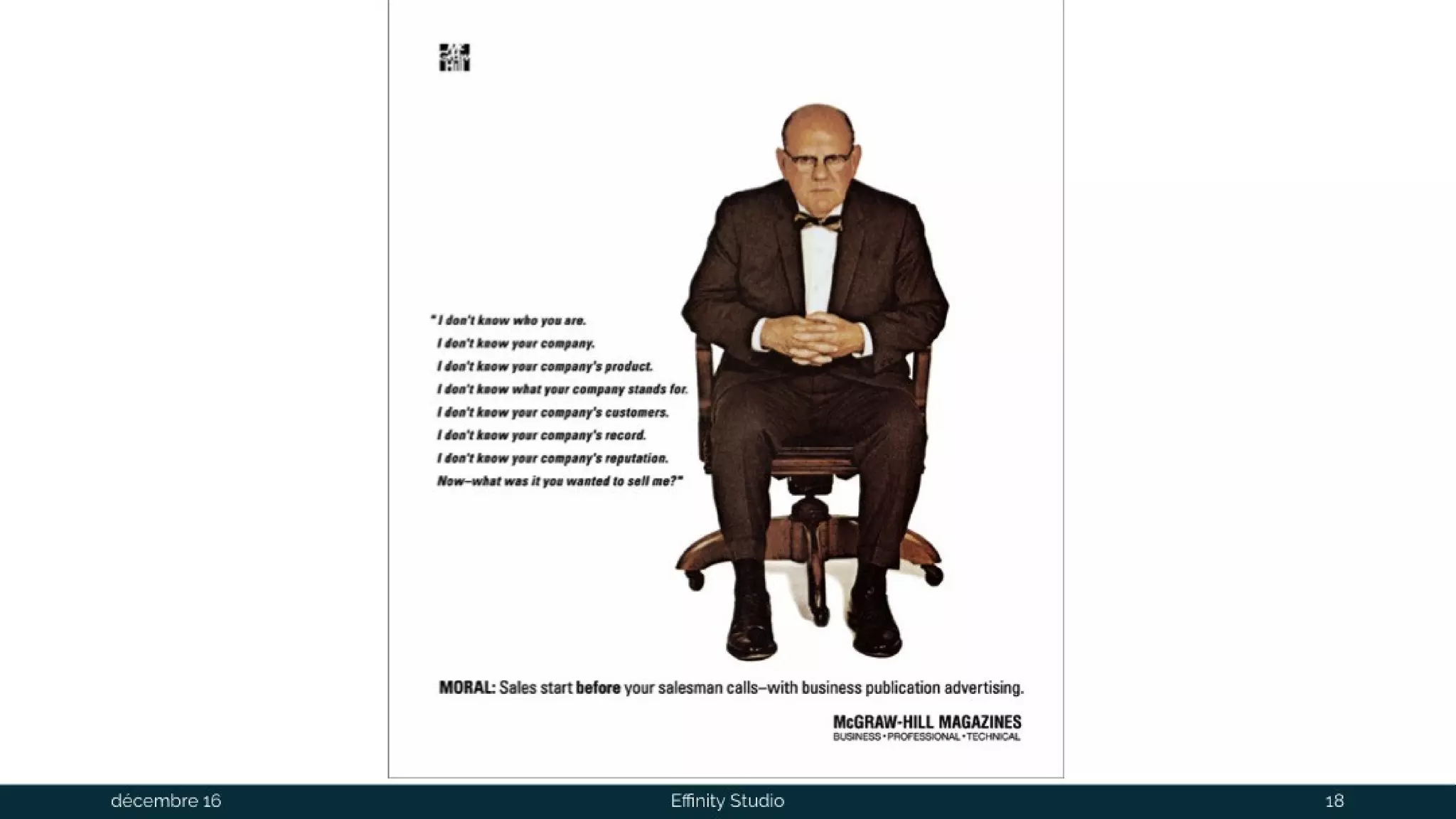 1 déc. 2016 Effinity Studio 18
 