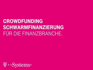 Webinar Crowdfunding für die Finanzbranche