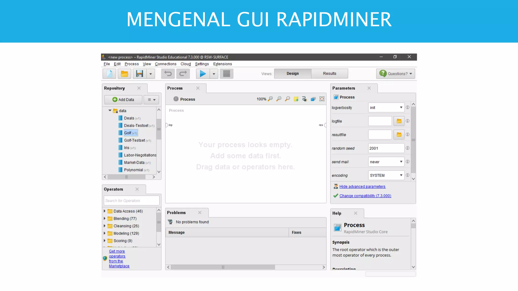 Webinar Data Mining dengan Rapidminer | Universitas Budi Luhur