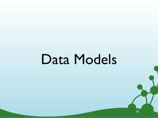 Data Models
16
 