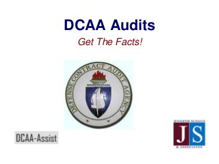 DCAA Audits
Get The Facts!
 