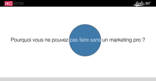 Pourquoi vous ne pouvez pas faire sans un marketing pro ?
 