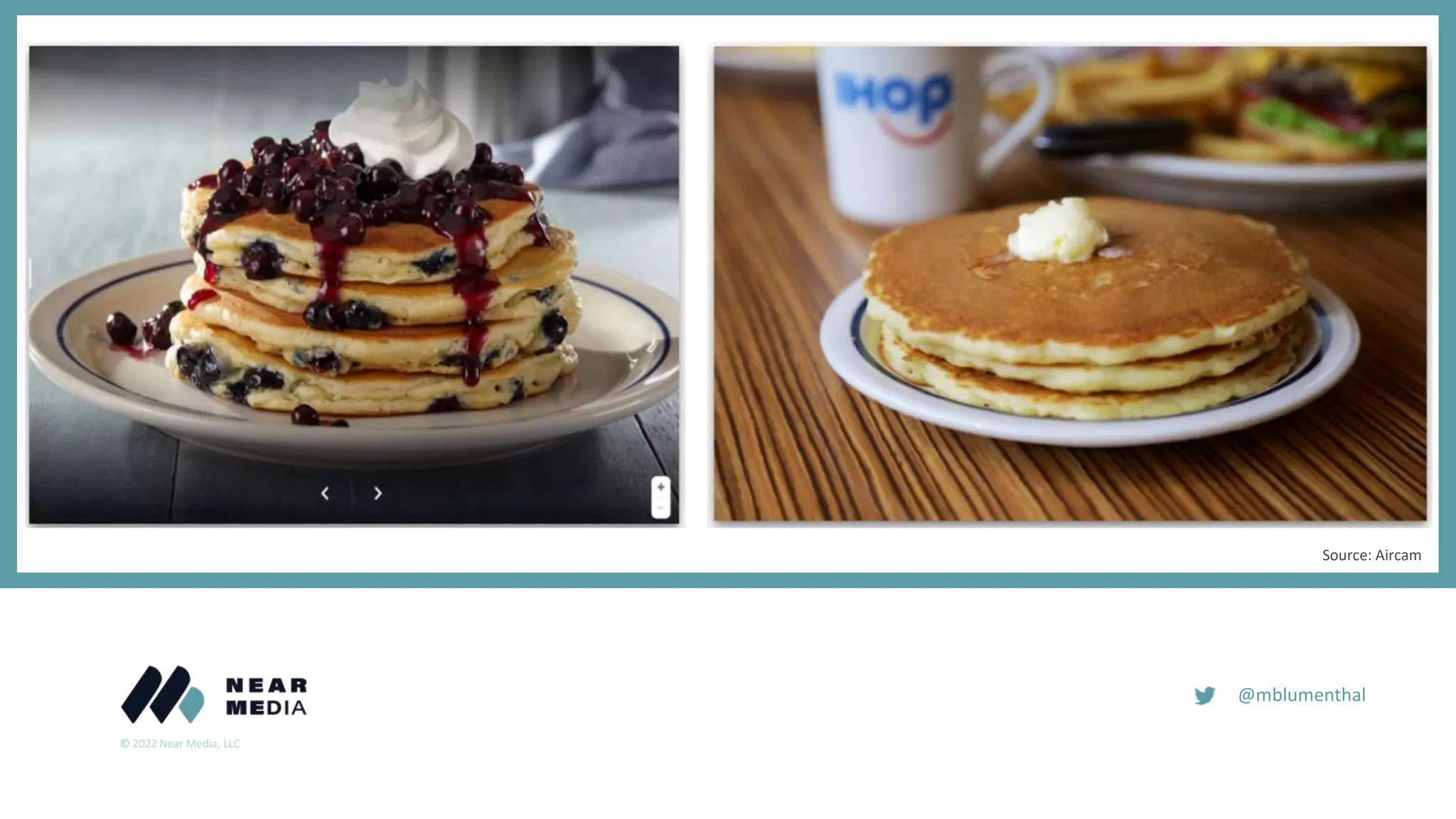 © 2022 Near Media, LLC
@mblumenthal
Source: Aircam
 