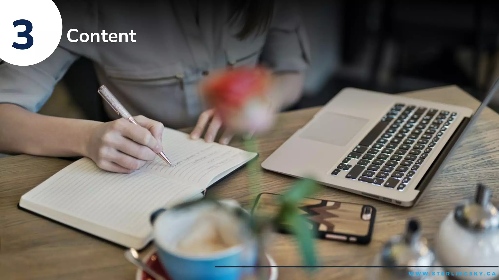 @MilestoneMkt
3 Content
 