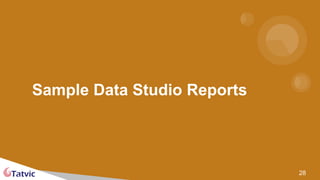 Sample Data Studio Reports
28
 
