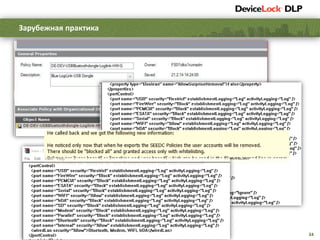 34
Зарубежная практика
 