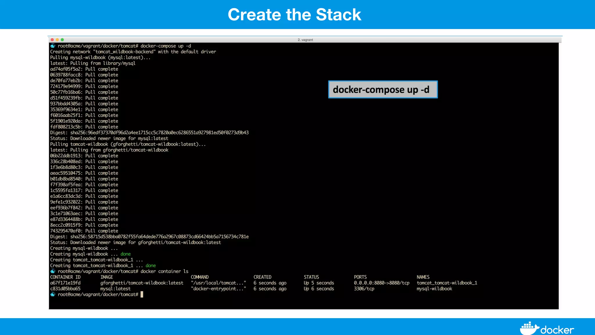Create the Stack
 