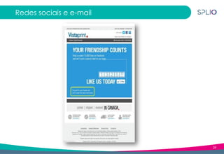 39
Redes sociais e e-mail
 
