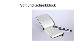 Stift und Schreibblock




       www.ludwiglingg.ch
 