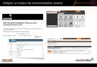 21
Intégrer un moteur de recommandation produit
21
 