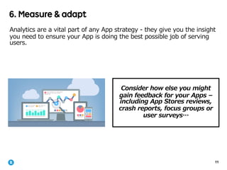 11
6. Measure & adapt
- . - . -
. - . - . . - . . . -
 