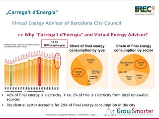  Energy-efficient refurbishment: Experiences in Barcelona from GrowSmarter 