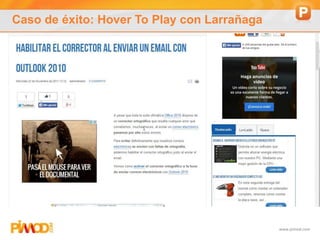 www.pimod.com
Caso de éxito: Hover To Play con Larrañaga
 