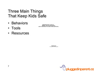 Three Main Things That Keep Kids Safe Behaviors Tools Resources 