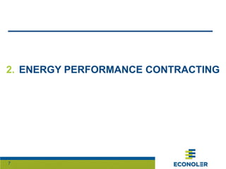 Course on Regulation and Sustainable Energy in Developing Countries - Session 9 - Energy Performance Contracting