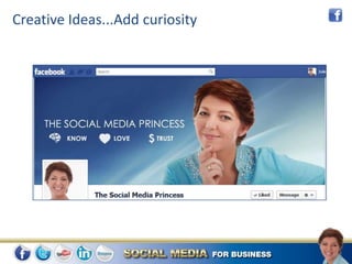 Creative Ideas...Add curiosity
 