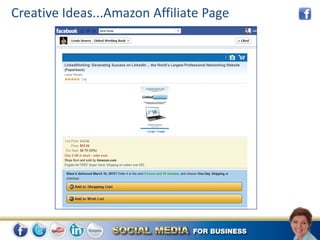 Creative Ideas...Amazon Affiliate Page
 