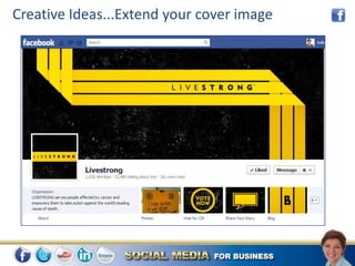 Creative Ideas...Extend your cover image
 