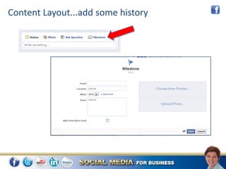Content Layout...add some history
 