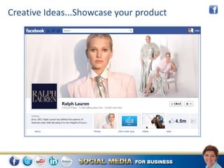 Creative Ideas...Showcase your product
 