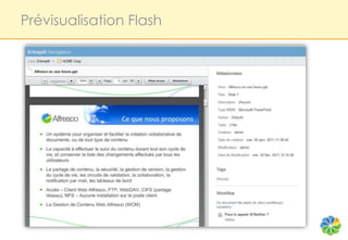 Prévisualisation Flash
 