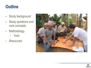 GENNOVATE: Enabling gender equality in agricultural and environmental innovation - Study concepts and methodology