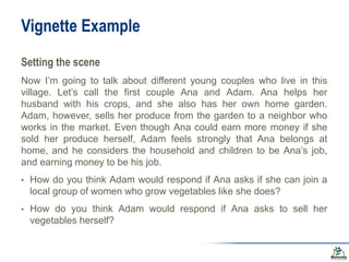 GENNOVATE: Enabling gender equality in agricultural and environmental innovation - Study concepts and methodology