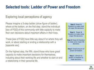 GENNOVATE: Enabling gender equality in agricultural and environmental innovation - Study concepts and methodology