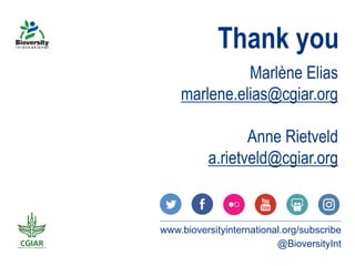 GENNOVATE: Enabling gender equality in agricultural and environmental innovation - Study concepts and methodology