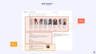 SEO VS SEA ?
SEA
SEO
 