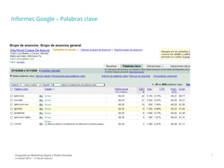 Informes Google – Palabras clave

Posgrado en Marketing Digital y Redes Sociales
© inesdi 2013 - © Oscar García

*

 