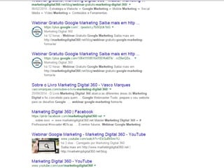 Vasco Marques - Profissional Certificado Google – www.marketingdigital360.net 
 