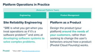 Habits of Highly Effective Platform Teams: Unlocking the Value of PCF | PDF