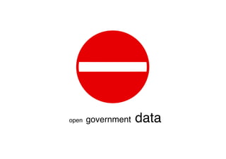 open government data
 