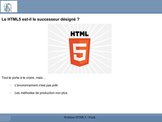 HTML(5) et Flash pour la production e-learning par Pierre Radlovic