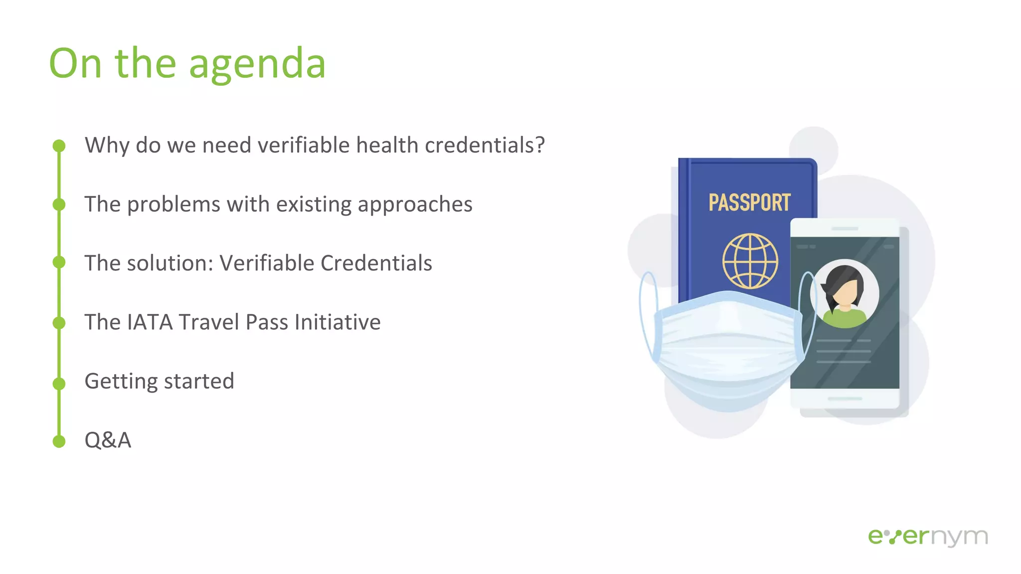 IATA Travel Pass - Evernym Webinar