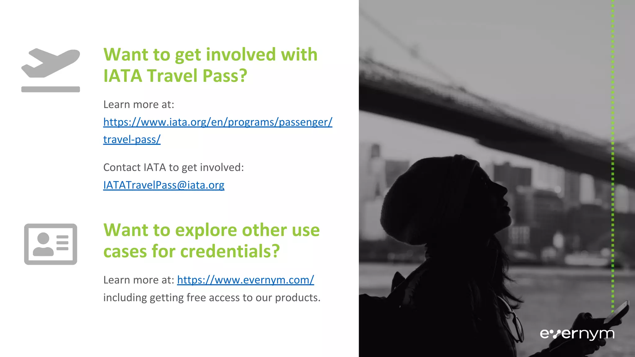 IATA Travel Pass - Evernym Webinar