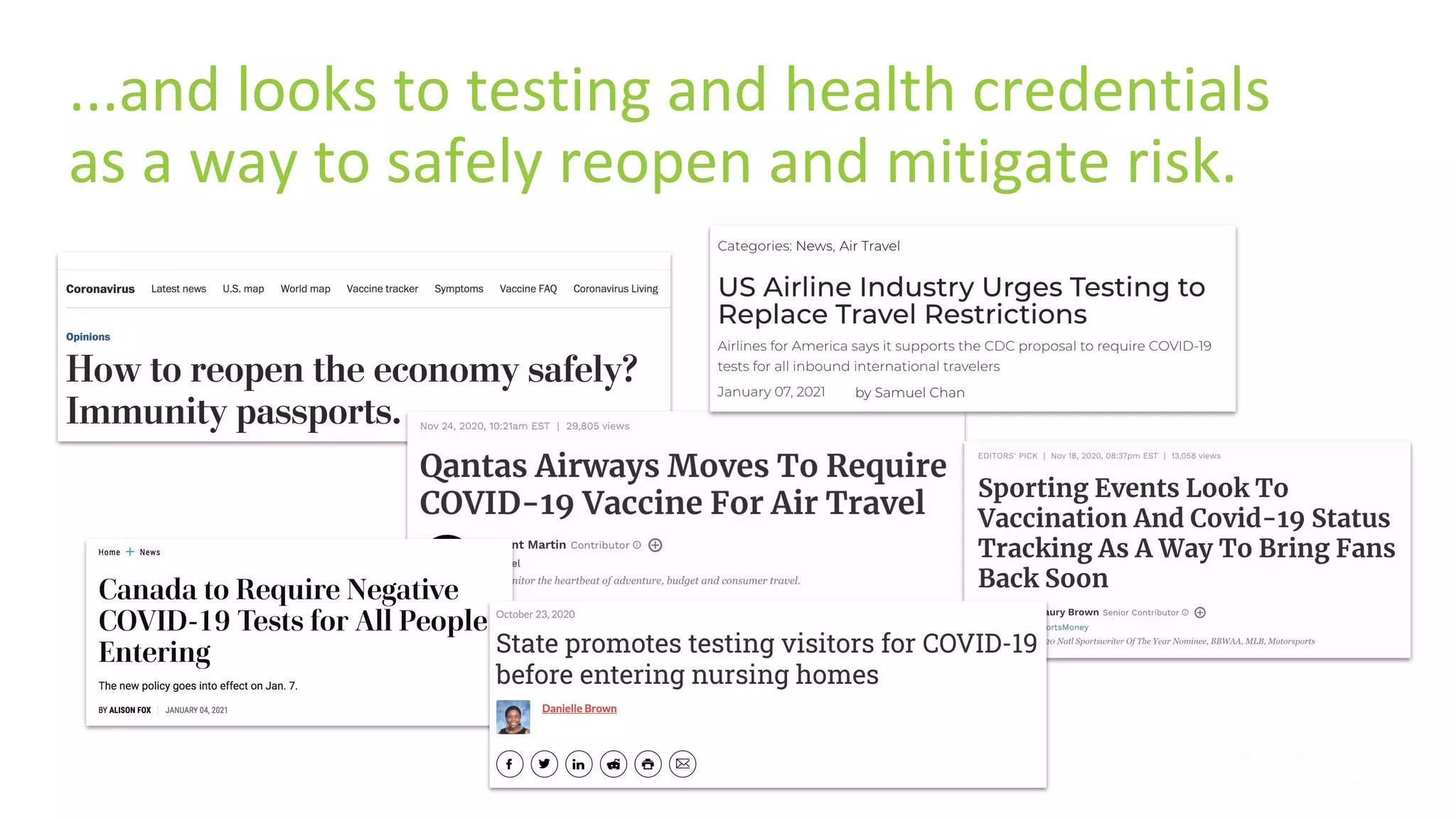 IATA Travel Pass - Evernym Webinar