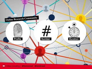 Profile
                              #
                              Number   Duration




          @thomastroch @tomderuyck
 
