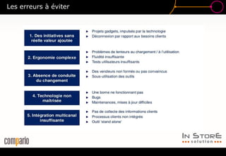 Les erreurs à éviter
 