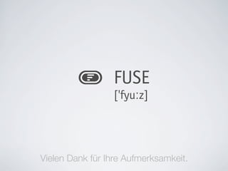 Vielen Dank für Ihre Aufmerksamkeit.
 