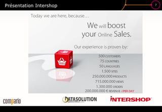 7
Présentation Intershop
 