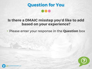 WEBINAR: Introduction to DMAIC | PDF