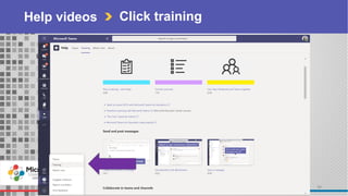 49
• Web UI with highlight
Help videos Click training
 