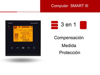 Computer SMART III
3 en 1
Compensación
Medida
Protección
 