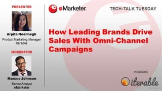 www.iterable.com
How Leading Brands Drive Sales
with Omni-Channel Campaigns
 