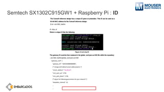 Semtech SX1302C915GW1 + Raspberry Pi : ID
 