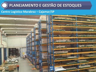 Centro Logístico Marabraz – Cajamar/SP
PLANEJAMENTO E GESTÃO DE ESTOQUES
 